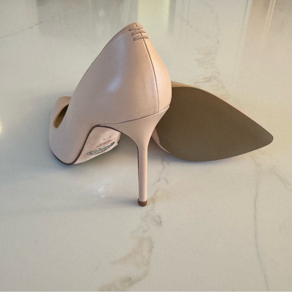 Sarah Flint Perfect Pump 100 Sand 37.5 NWOT - Picture 4 of 11
